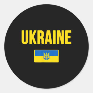 Adesivo Ucrânia Bandeira Ucraniana 3