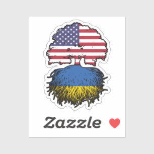 Adesivo Ucrânia EUA EUA EUA EUA EUA Estados Unidos