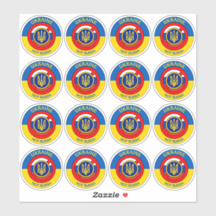 Adesivo Ucrânia - Não Rússia Sticker