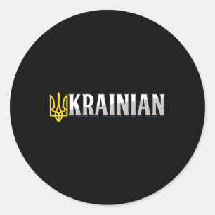 Adesivo Ucrânia Paz Pátria Bandeira Ucraniano Ucraniano Co