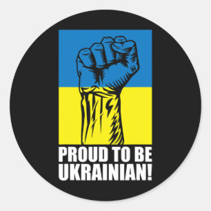 Adesivo Ucrânia Ucranianos Ucraniano Kiev Trysub Bandeira