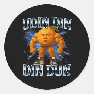 Adesivo Udin Din Din Dun Funny Italiano Brainrot Meme Body