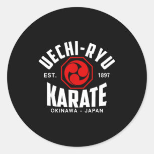 Adesivo Uechi-ryu Karate Do Artes Marciais Japão Okinawa