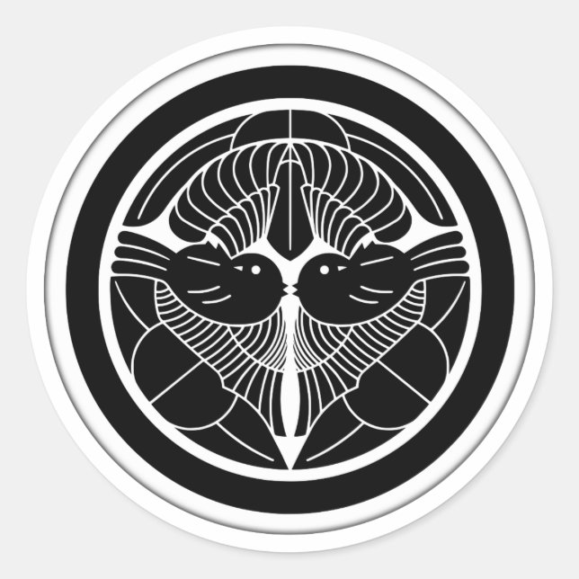Adesivo Uesugi Clan Kamon (Frente)