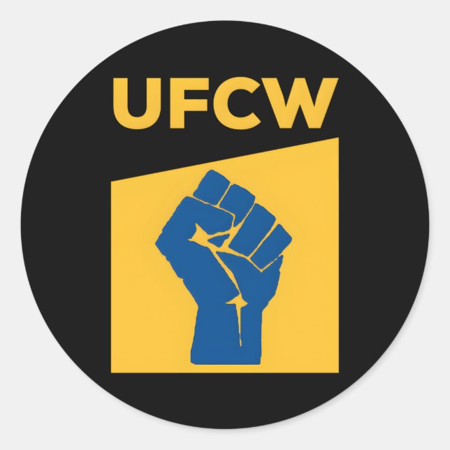 Adesivo Ufcw Resist Fist Strike (Frente)