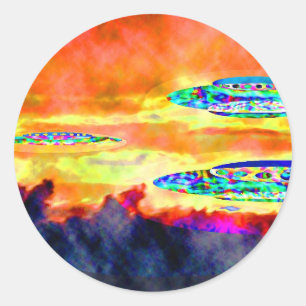 Adesivo UFO Sunrise