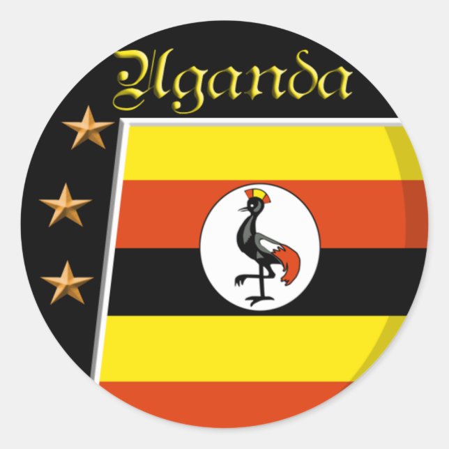 Adesivo Uganda (Frente)