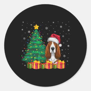 Adesivo Ugly Bet Hound Papai Noel Luzes de Natal Amor