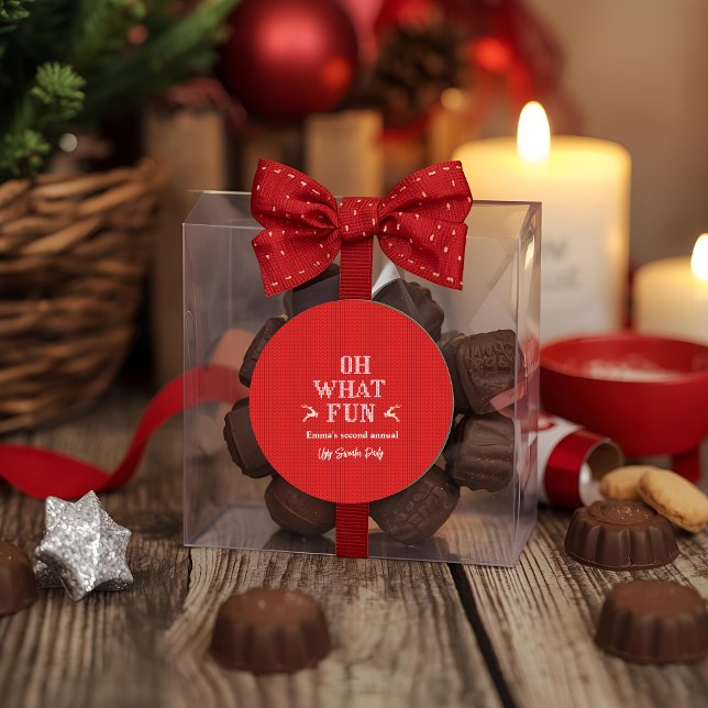 Adesivo Ugly Christmas Sweater Holiday Party  (Criador carregado)