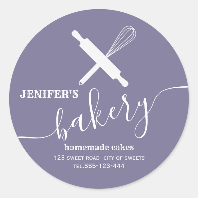 Adesivo Uísque simples de rolagem profissional moderno (Frente)