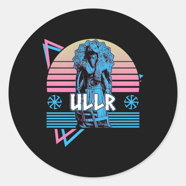 Adesivo Ullr Norse God Asgard Norse Mythology (Frente)