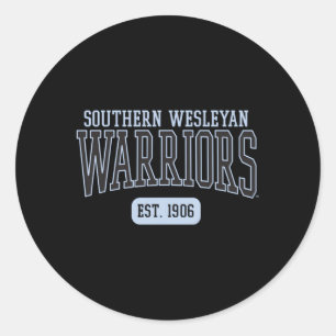 Adesivo Última Data dos Guerreiros Swu do Wesleyan do Sul