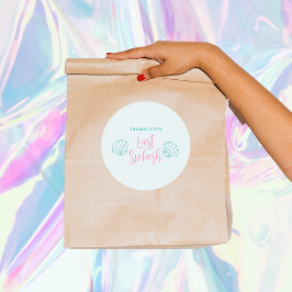 Adesivo Última Festa de solteira de Mermaid Shell Beach