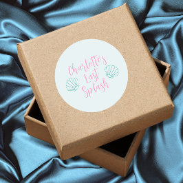 Adesivo Última Festa de solteira de Seashell Beach