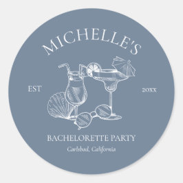 Adesivo Última Torneira na Festa de Despedida de Solteira 