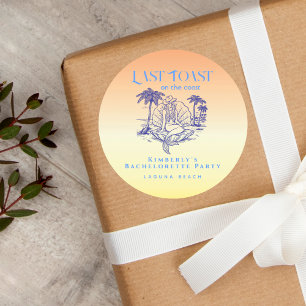 Adesivo Última Vaqueira Sereia do Pôr do Sol Festa de Bach