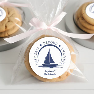 Adesivo Última Vela Antes da Cortina Festa de Solteira