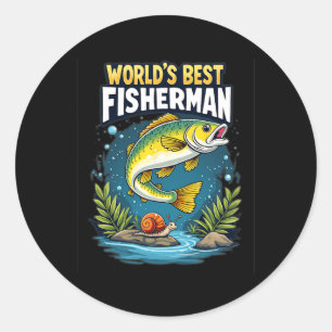 Adesivo Ultimate Catch Melhor Pescador do Mundo Enthusasta
