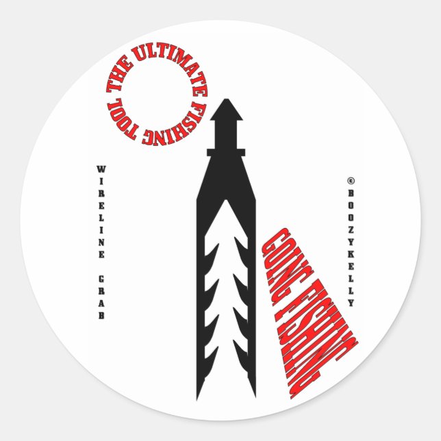 Adesivo Ultimate Fish Tool, Oil Field Sticker (Frente)