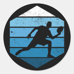 Adesivo Ultimate Frisbee Retro Disc Golf