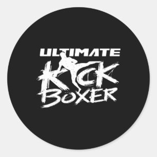 Adesivo Ultimate Kickboxer Kickboxing Kickbox Boxe 