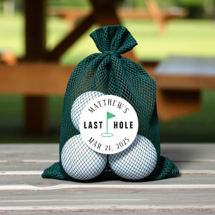 Adesivo Último Buraco do Partido de Golf Bacheler