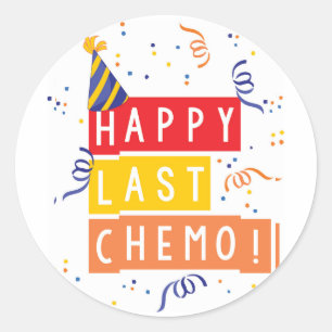 Adesivo Último Chemo feliz!
