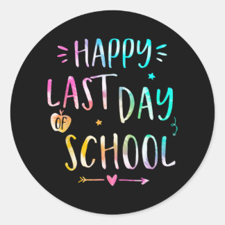 Adesivo Último Dia de Professores Mulheres Crianças