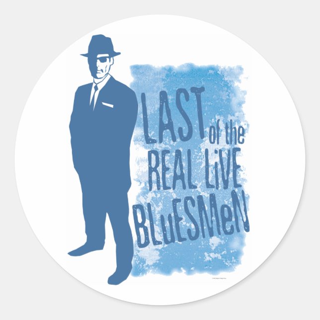 Adesivo Último do Real Live Bluesmen Sticker (Frente)