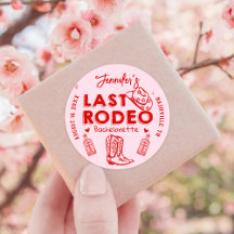 Último Rodeio Rosa Vermelho Cowgirl Despedida de S