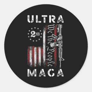Adesivo Ultra MAGA Nós, O Pessoas AR 15, segundo Alteração