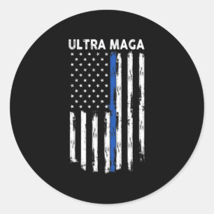 Adesivo Ultra Maga US Flag Orud Ultra Maga