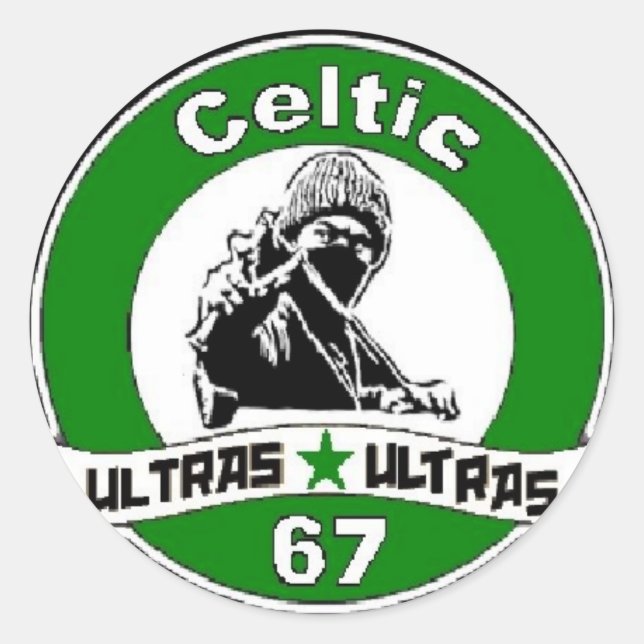 ADESIVO ULTRAS CELTICAS. (Frente)