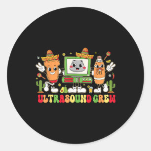 Adesivo Ultrasound Crew Cinco De Mayo Fiesta Sonographer S