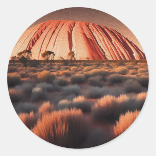 Adesivo Uluru "Ayers Rock" Austrália - Tinta Petrolífera