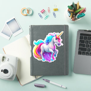 Adesivo Um Adorável Unicorn Sticker 2