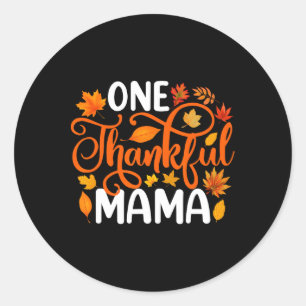 Adesivo Um agradecimento à mamãe Engraçado Queda de outono