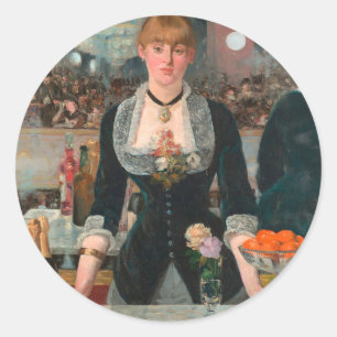 Adesivo Um Bar no Manet Folies-Bergère Edouard