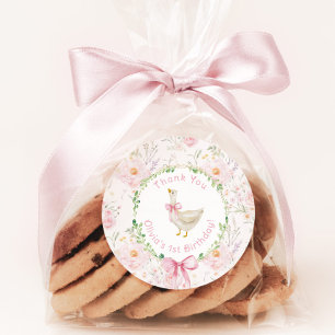 Adesivo Um Bobo fica roxo, rosa, Aniversário Obrigado