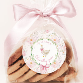 Adesivo Um Bobo ganha Arco rosa-rosado primeiro aniversari