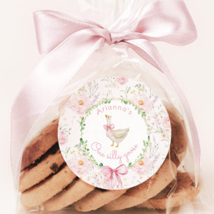 Adesivo Um Bobo ganha Arco rosa-rosado primeiro aniversari