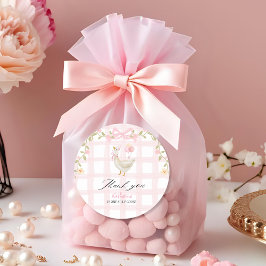 Adesivo Um Bobo ganha primeiro aniversario de pata rosa co