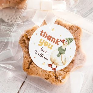 Adesivo Um Bobo ganha primeiro aniversario verde de Natal