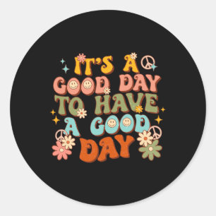 Adesivo Um Bom Dia Para Ter Um Bom Dia De Saúde Mental De