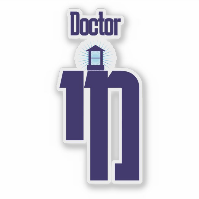 ADESIVO UM BOM MÉDICO JUDEU (Frente)