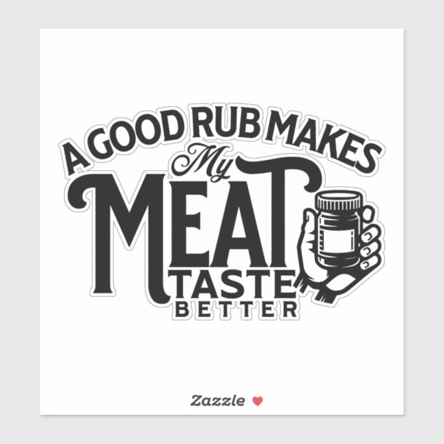 Adesivo Um Bom Pato Faz Meu Gosto De Carne Melhor (Folha)