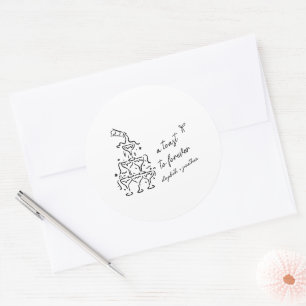 Adesivo Um brinde ao casamento para sempre