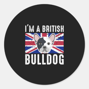 Adesivo Um britânico Bulldog England Union Jack
