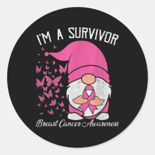 Adesivo Um Cancer de Fita Rosa Sobrevivente Sensibilização
