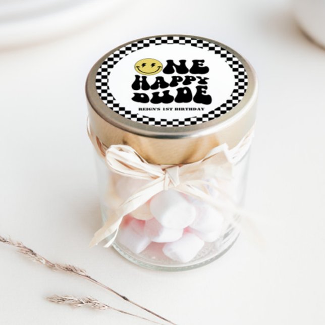 Adesivo Um Cara Feliz | primeiro aniversario Para Crianças (Criador carregado)